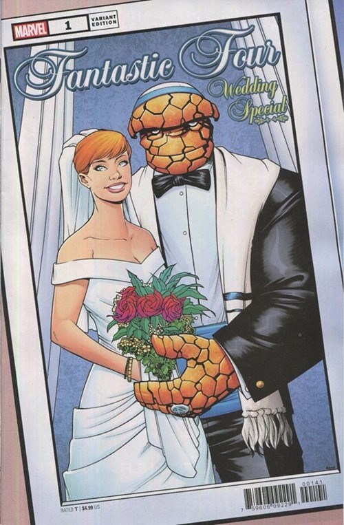 FANTASTIC FOUR WEDDING SPECIAL #1C
