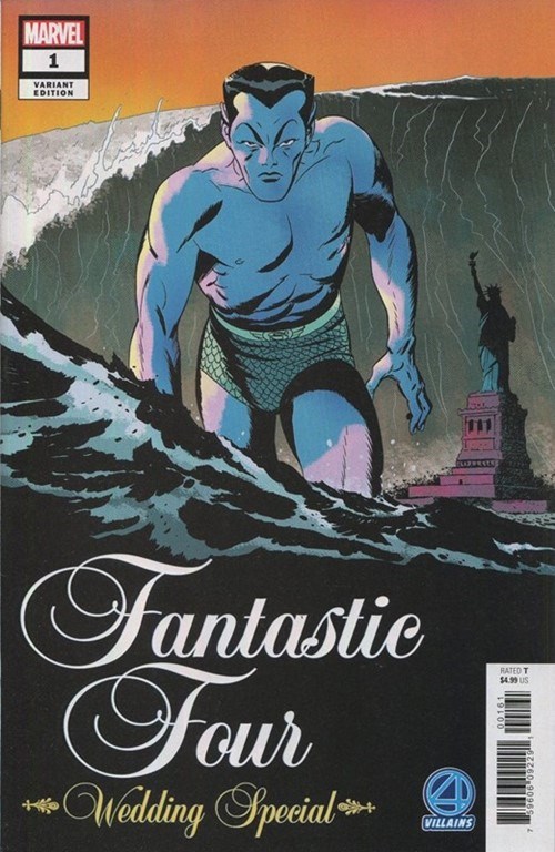 FANTASTIC FOUR WEDDING SPECIAL #1E