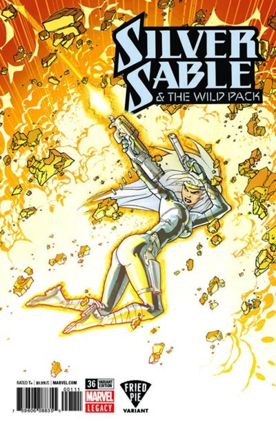 SILVER SABLE & THE WILD PACK #36-FRIED