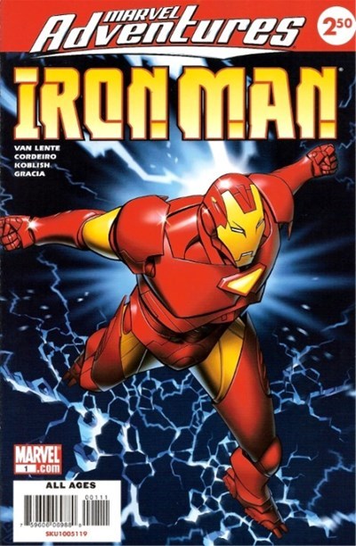 MARVEL ADVENTURES: IRON MAN CUSTOM COMIC #1