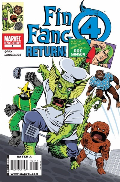 FIN FANG FOUR RETURN #1
