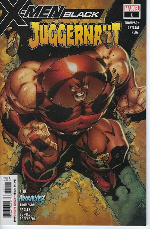 X-MEN: BLACK - JUGGERNAUT #1