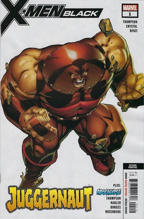 X-MEN: BLACK - JUGGERNAUT #1-2nd