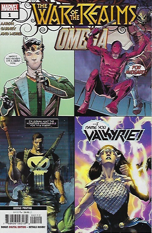 WAR OF THE REALMS OMEGA #1-2nd