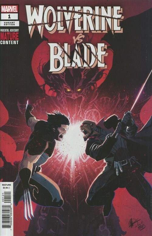 WOLVERINE VS. BLADE SPECIAL #1B