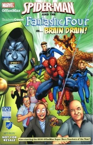 SPIDER-MAN AND THE FANTASTIC FOUR IN... #OFFICE MAX