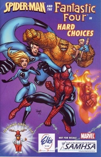 SPIDER-MAN AND THE FANTASTIC FOUR IN... #ELKS USA