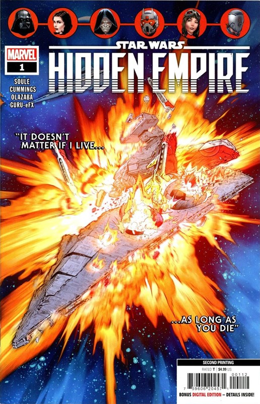 STAR WARS: HIDDEN EMPIRE #1-2nd