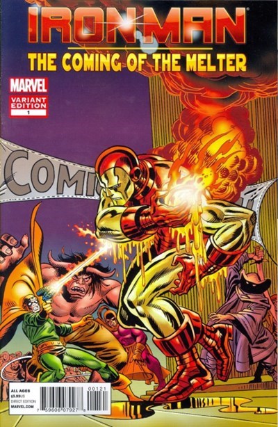 IRON MAN: THE COMING OF THE MELTER #1B