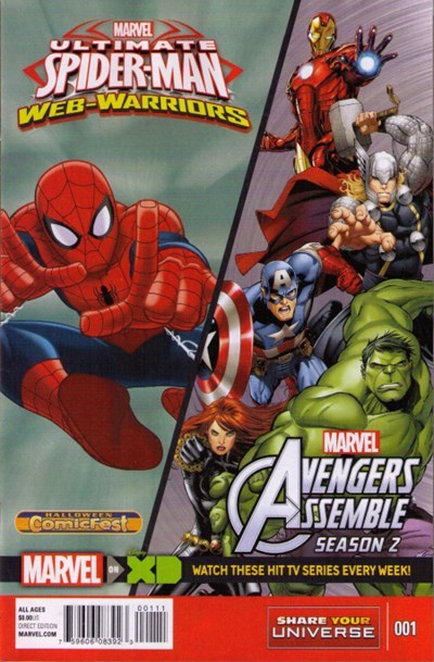ULTIMATE SPIDER-MAN WEB-WARRIORS / AVENGERS ASSEMBLE SEASON 2 #1
