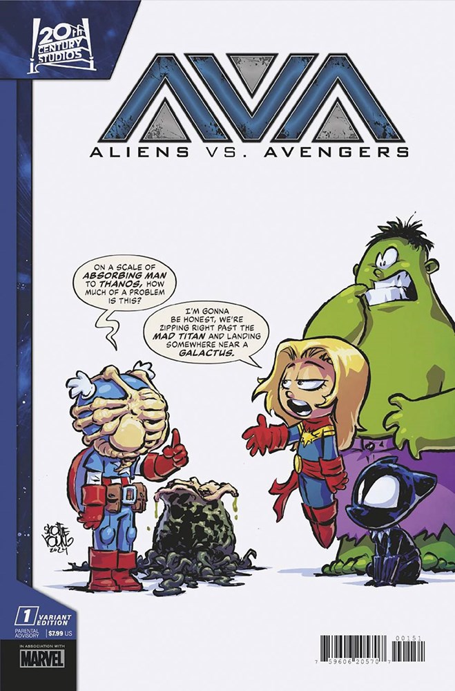 ALIENS VS. AVENGERS #1E