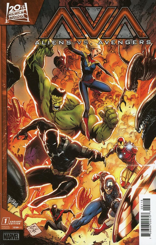 ALIENS VS. AVENGERS #1-RI