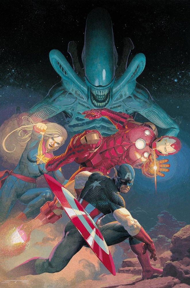ALIENS VS. AVENGERS #1-RI-2nd