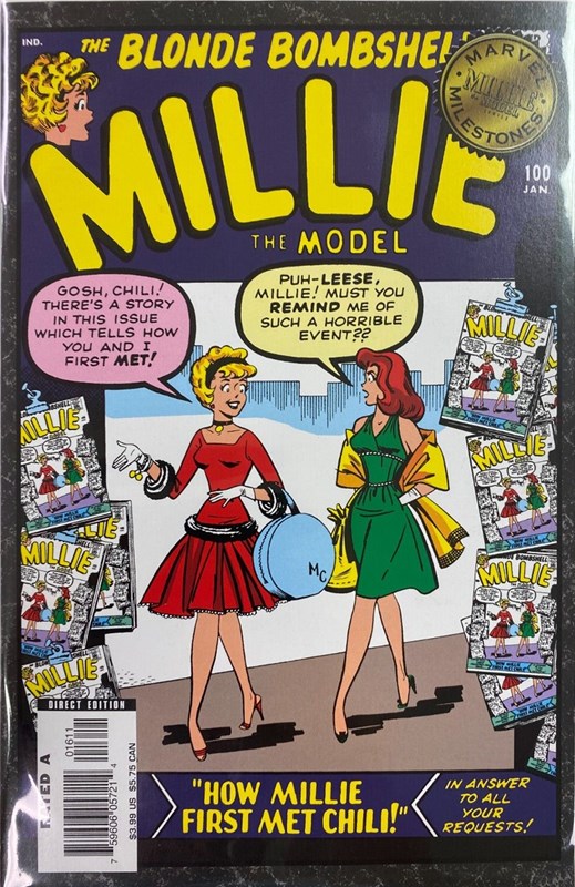 MARVEL MILESTONES: MILLIE THE MODEL & PATSY WALKER #100 (16)