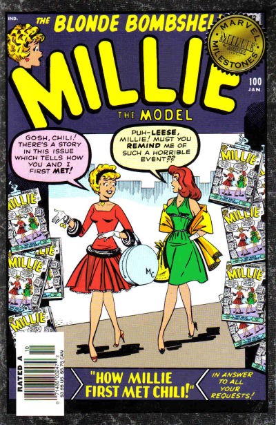 MARVEL MILESTONES: MILLIE THE MODEL & PATSY WALKER #100 (16)B