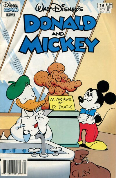 WALT DISNEY'S DONALD AND MICKEY #19
