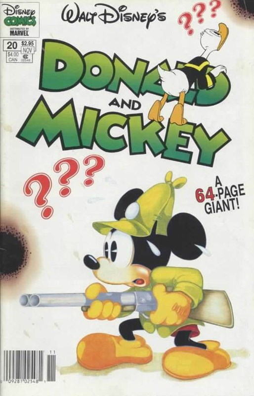 WALT DISNEY'S DONALD AND MICKEY #20