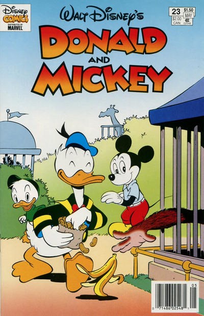 WALT DISNEY'S DONALD AND MICKEY #23