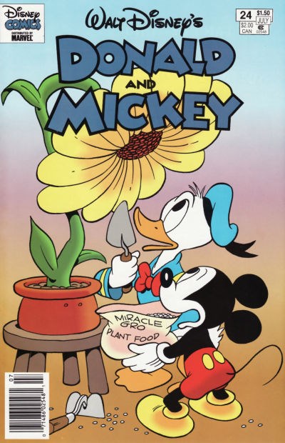 WALT DISNEY'S DONALD AND MICKEY #24