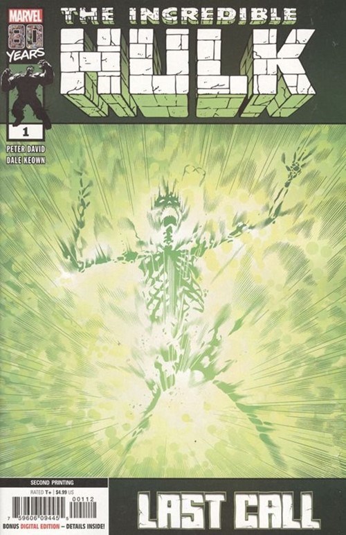 INCREDIBLE HULK: LAST CALL #1-2nd