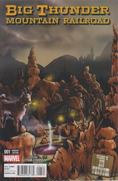 BIG THUNDER MOUNTAIN RAILROAD #1B