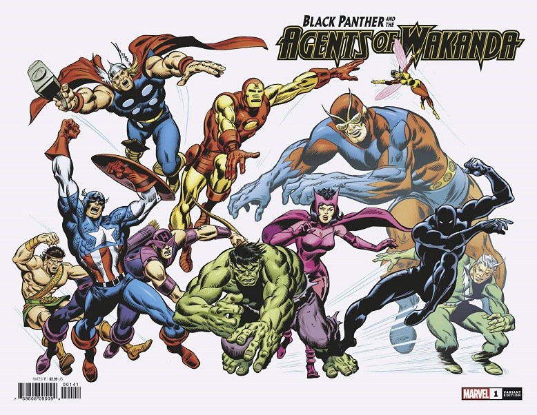 BLACK PANTHER AND THE AGENTS OF WAKANDA #1-RI-C