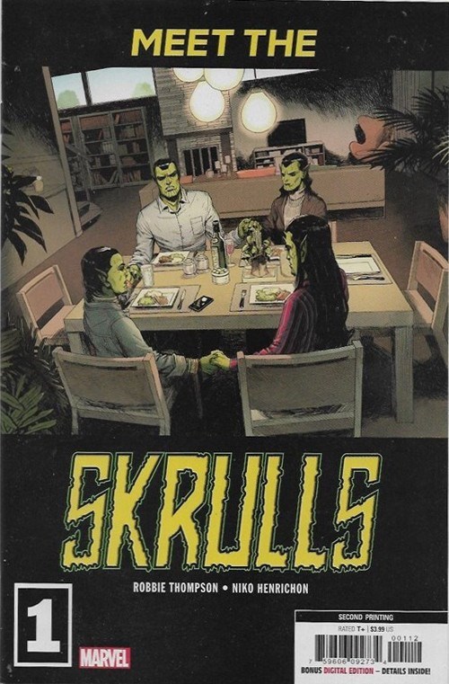 MEET THE SKRULLS #1-2nd