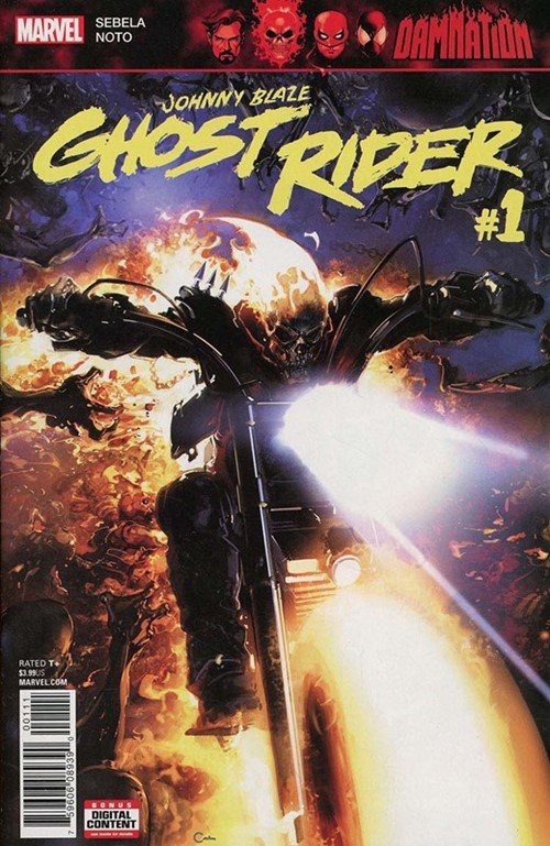 DAMNATION: JOHNNY BLAZE - GHOST RIDER #1
