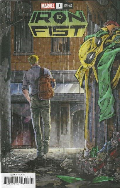 IRON FIST #1-RI-B
