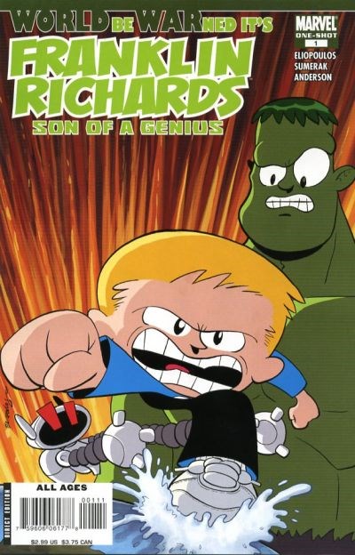 FRANKLIN RICHARDS: WORLD BE WARNED #1
