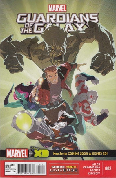 MARVEL UNIVERSE GUARDIANS OF THE GALAXY #3