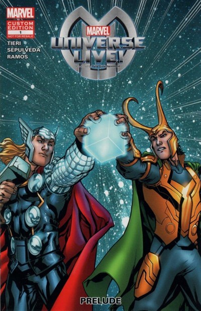 MARVEL UNIVERSE LIVE! #1 PRELUDEB