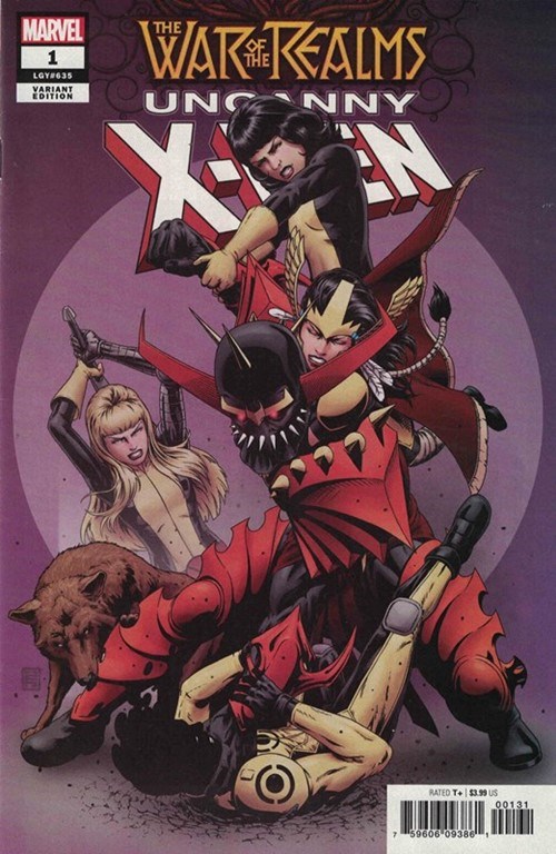 WAR OF THE REALMS: UNCANNY X-MEN #1-RI-B