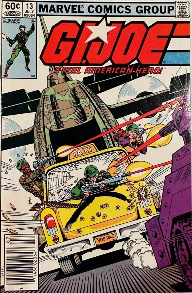 G.I. JOE: A REAL AMERICAN HERO #13B