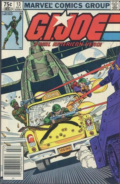G.I. JOE: A REAL AMERICAN HERO #13C