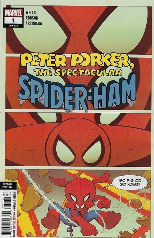 SPIDER-HAM #1-2nd