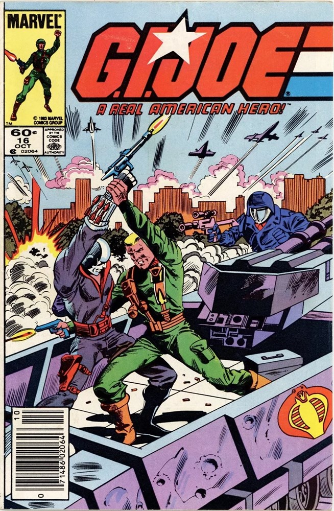 G.I. JOE: A REAL AMERICAN HERO #16B