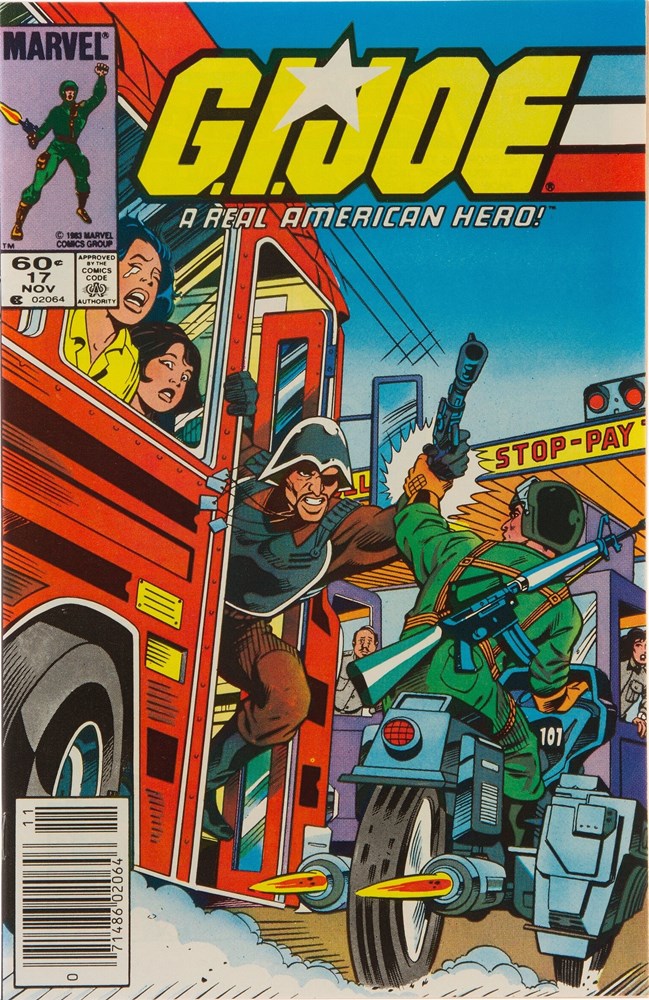 G.I. JOE: A REAL AMERICAN HERO #17B