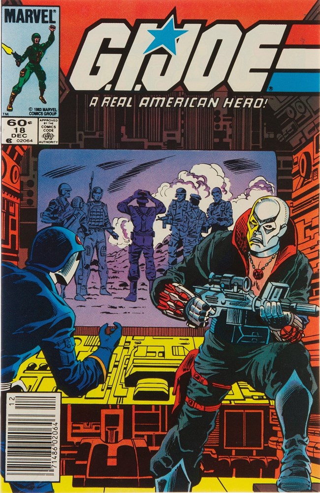 G.I. JOE: A REAL AMERICAN HERO #18B