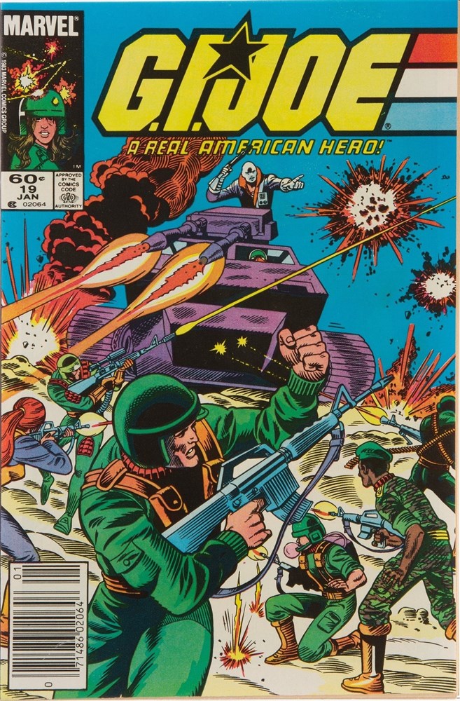 G.I. JOE: A REAL AMERICAN HERO #19B