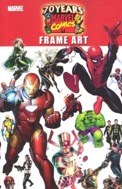 MARVEL 70TH ANNIVERSARY FRAME ART #1