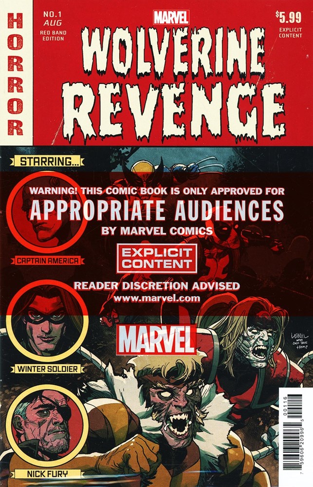 WOLVERINE: REVENGE RED BAND #1-RI