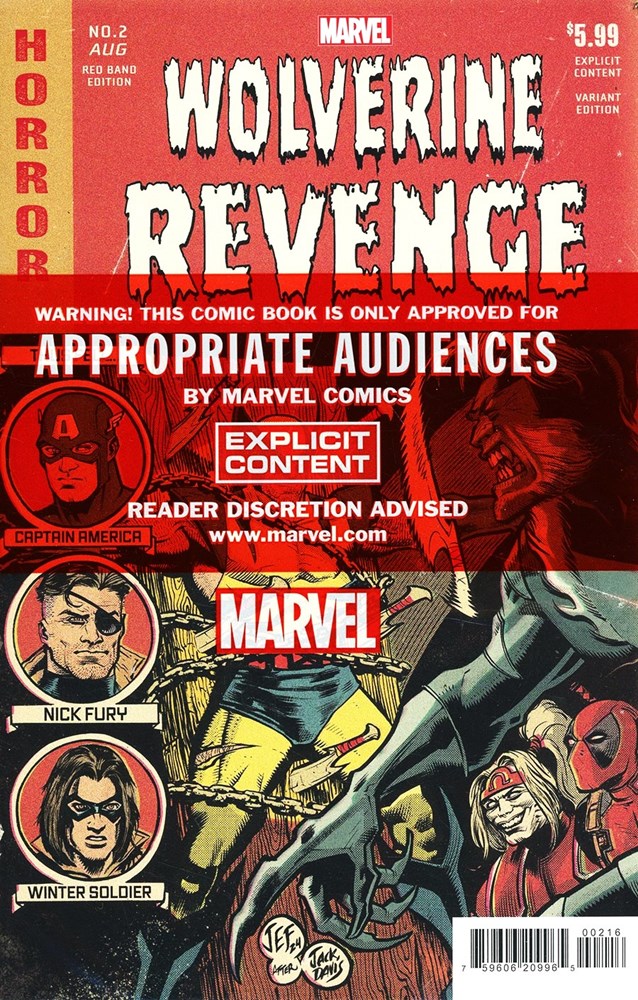 WOLVERINE: REVENGE RED BAND #2-RI