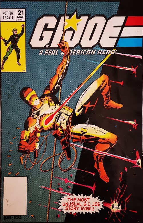 G.I. JOE: A REAL AMERICAN HERO #21-HASBR