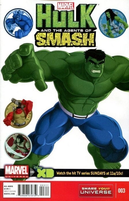 MARVEL UNIVERSE: HULK AND THE AGENTS OF S.M.A.S.H. #3