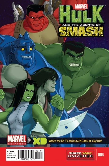 MARVEL UNIVERSE: HULK AND THE AGENTS OF S.M.A.S.H. #4