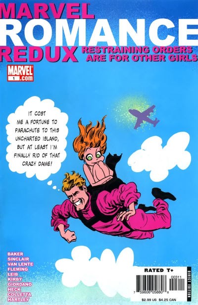 MARVEL ROMANCE REDUX: RESTRAINING ORDERS ARE FOR OTHER GIRLS #1 (3)