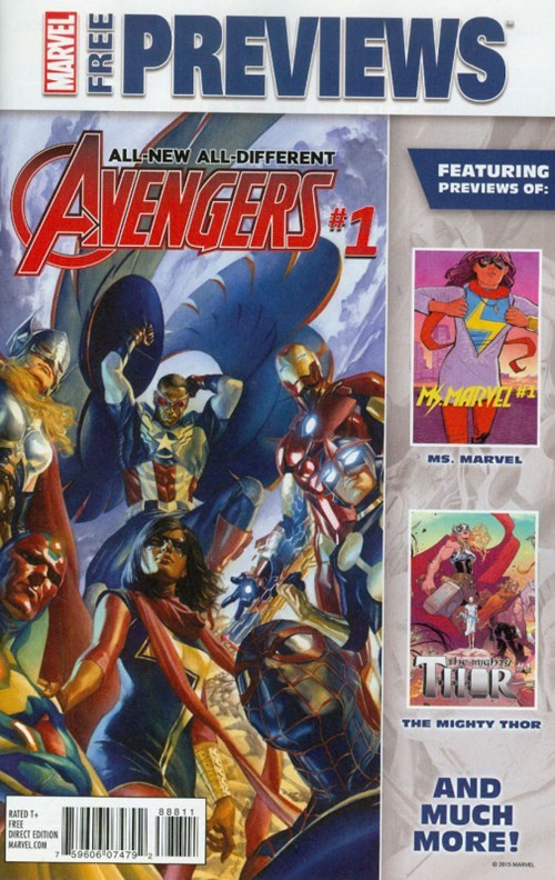 ALL-NEW, ALL-DIFFERENT MARVEL NOVEMBER PREVIEWS #1