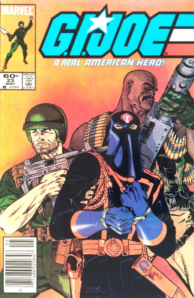 G.I. JOE: A REAL AMERICAN HERO #23B
