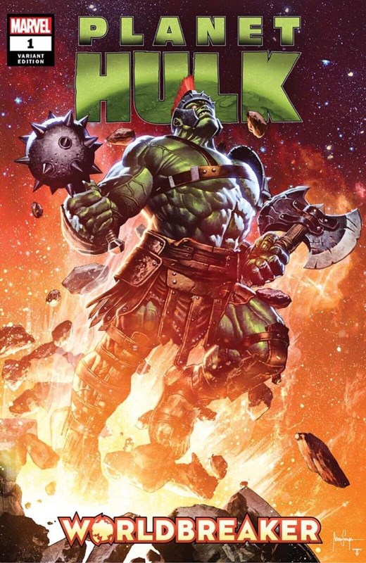 Planet Hulk Worldbreaker #1-ILLUM